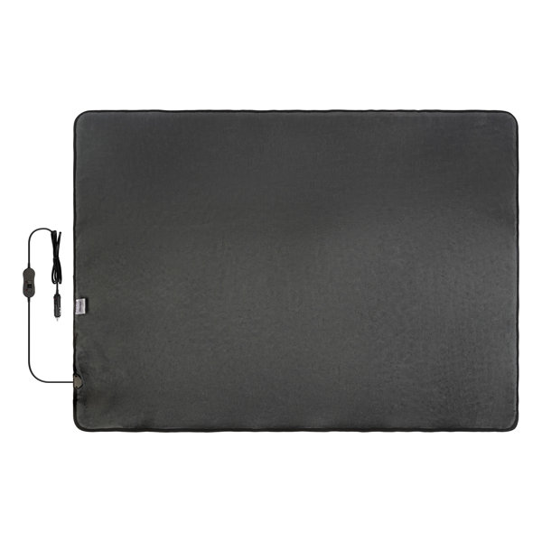 Stalwart 12V Heated Car Blanket Portable Electric Travel Blanket for